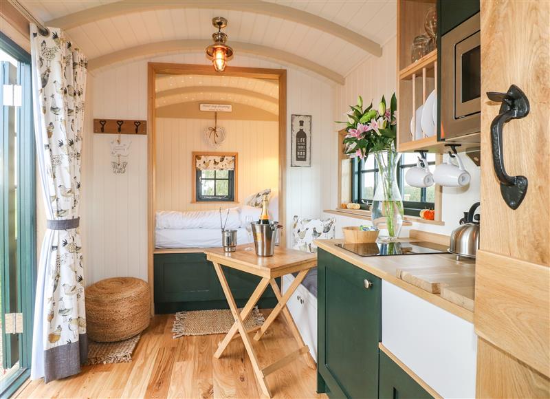 The kitchen (photo 3) at Poppies Shepherds Hut, Bottesford near Redmile and Vale of Belvoir