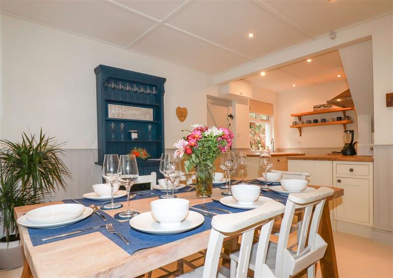 Relax in the living area at Poppins Cottage, Looe
