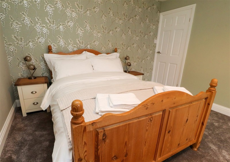 A bedroom in Popples Barn (photo 4) at Popples Barn, near Hebden Bridge