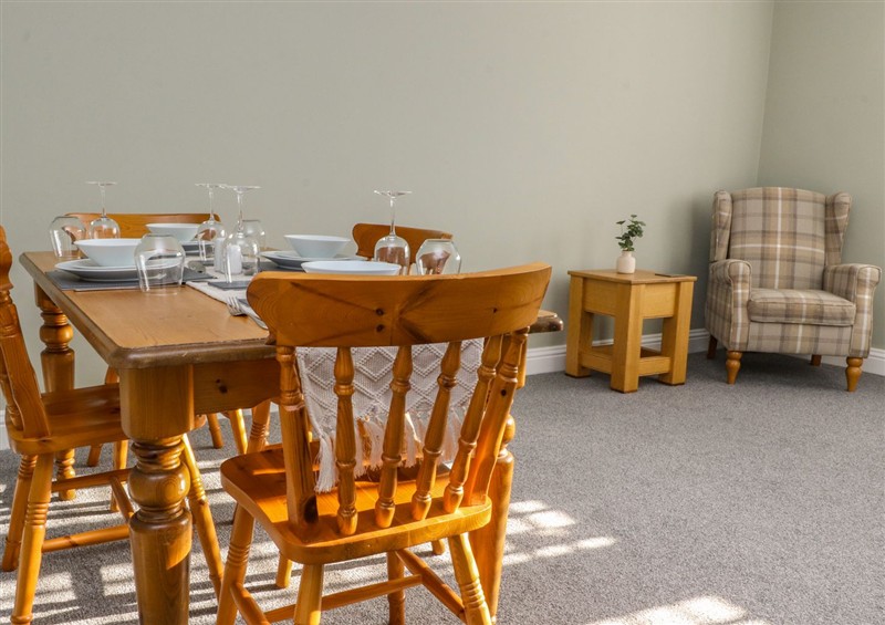 Dining room at Popples Barn, near Hebden Bridge