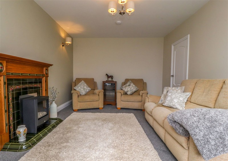 This is the living room at Popples Barn, near Hebden Bridge