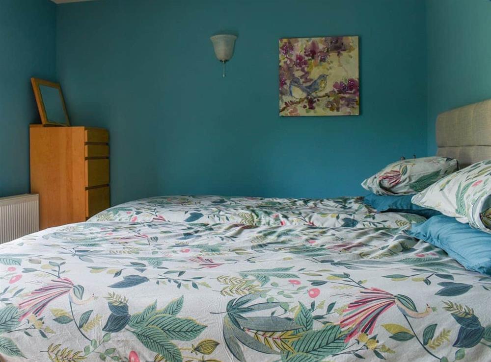 Double bedroom at Poppy Cottage in Briercliffe, Lancashire