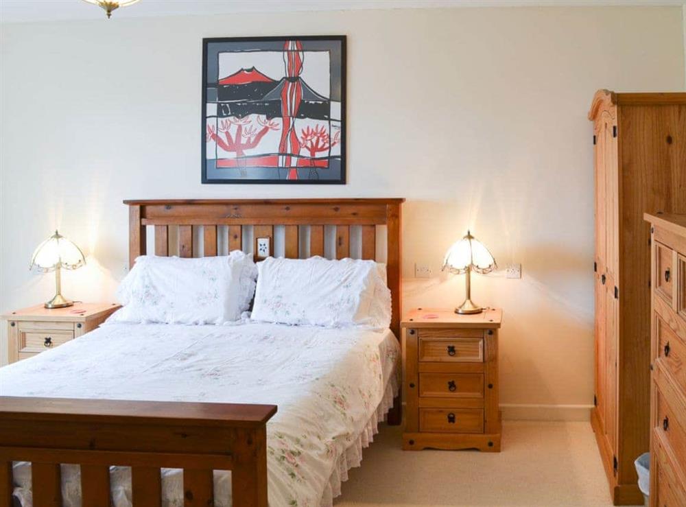 Double bedroom at Poppy Cottage in Crantock, Nr Newquay, Cornwall., Great Britain