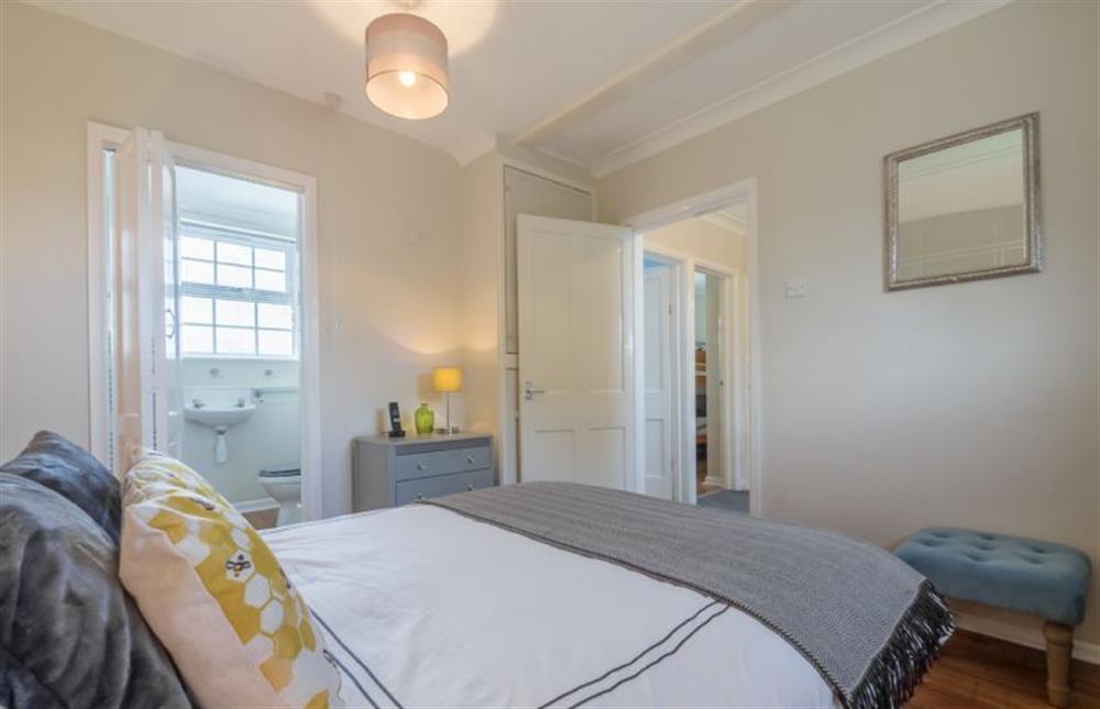 First floor: Master bedroom has en suite shower room (photo 2) at Poppy Cottage, Docking near Kings Lynn