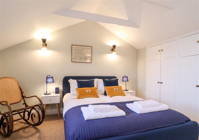 One of the 2 bedrooms at Poppy Cottage, Southwold