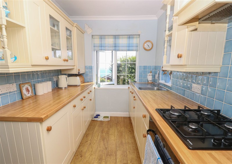 The kitchen at Poppy Cottage, Ventnor
