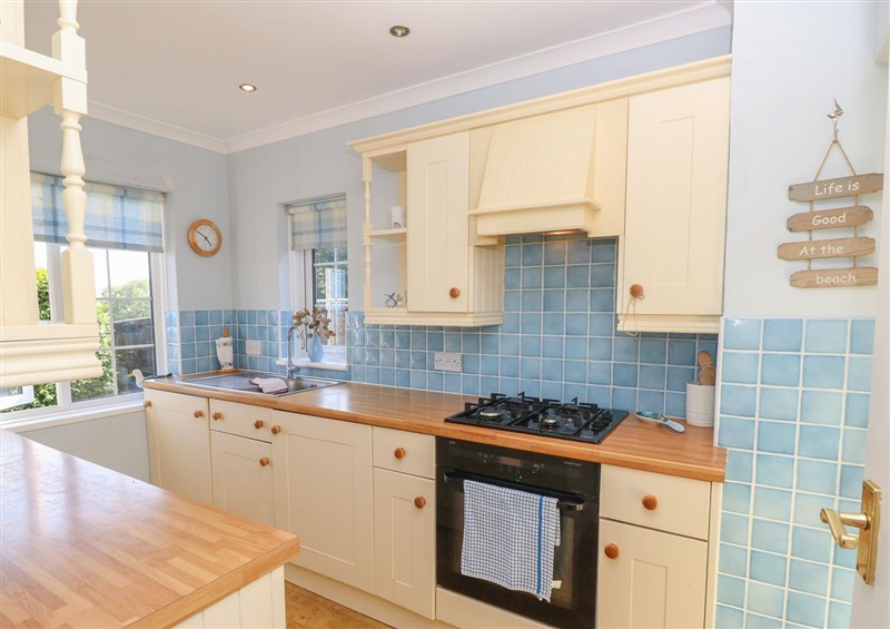 This is the kitchen at Poppy Cottage, Ventnor