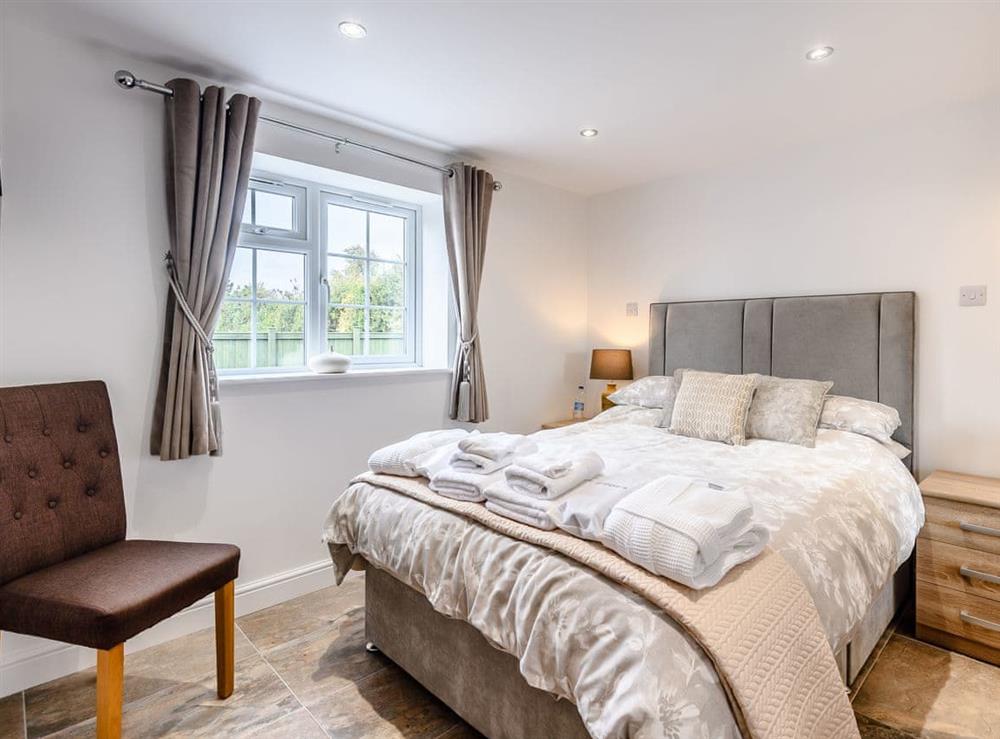 Double bedroom at Poppy Cottage in West Ashby, near Horncastle, Lincolnshire