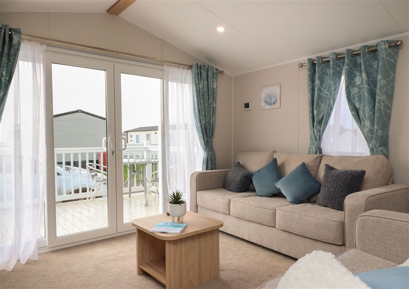 Relax in the living area at Poppy Lodge, Heysham