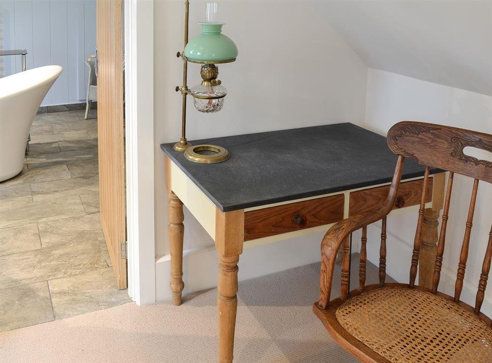 Landing with seating at Poppyfields Stable in Scorrier, near St Day, Cornwall