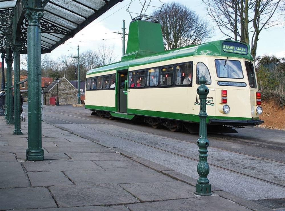Crich Tramway Museum, Matlock at Poppys Barn in Bakewell, Derbyshire