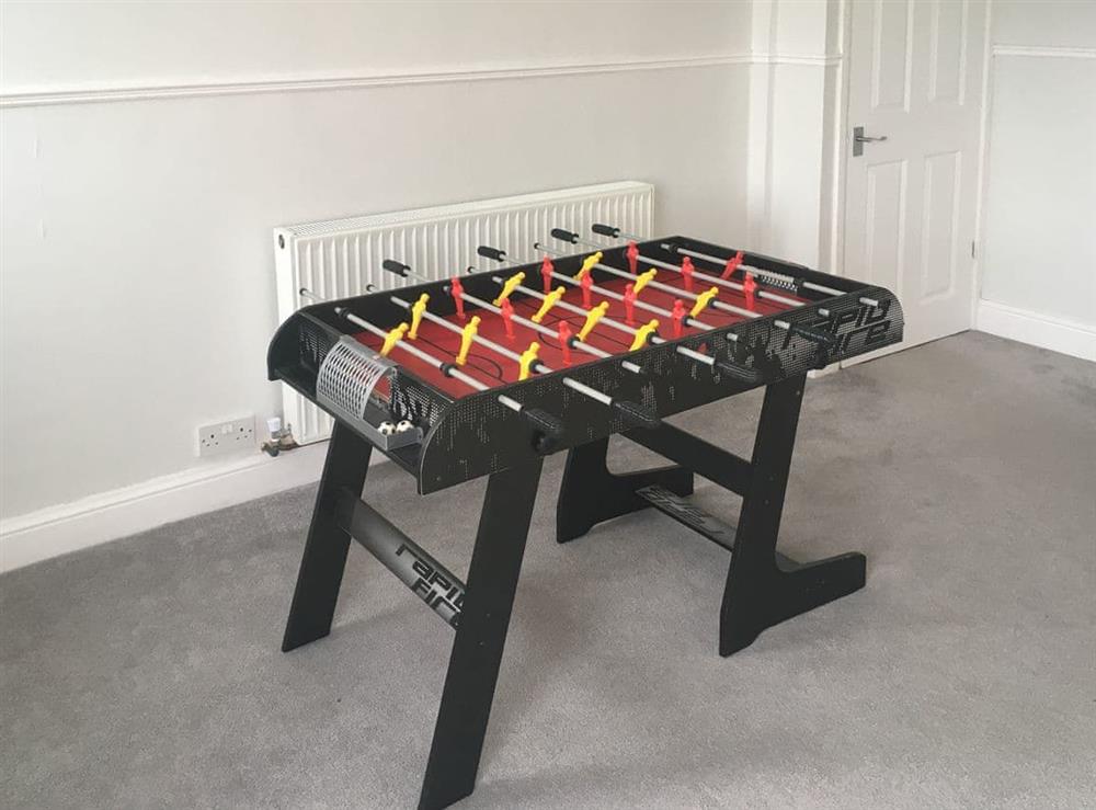 First floor landing area with  table football and snooker