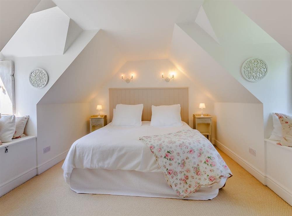 Double bedroom at Poppys Cottage in Faversham, Kent