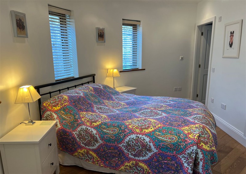 A bedroom in Poppy's Footprint at Poppys Footprint, Middleham. Wensleydale