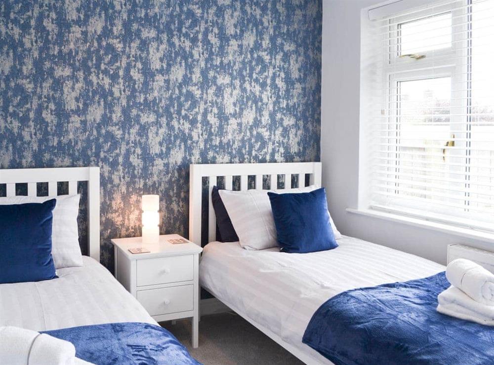 Twin bedroom at Poppys Place in Bridlington, East Yorkshire, North Humberside