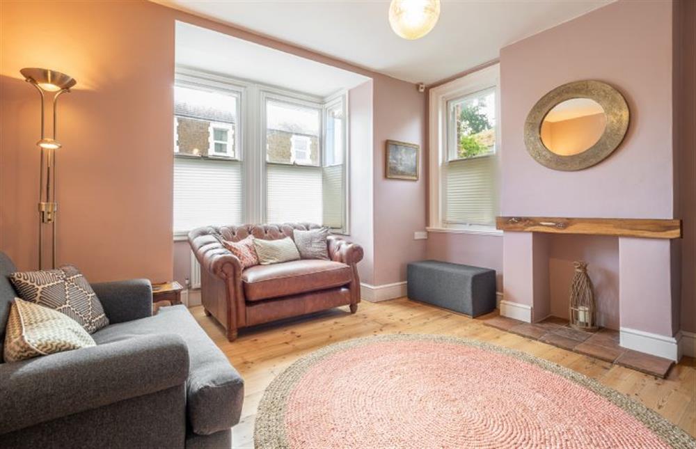 Ground floor: Sitting room is bright and fresh