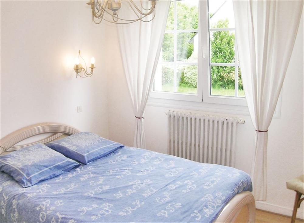 Double bedroom at Pors-Guen in Gouesnac’h, Finistère, France