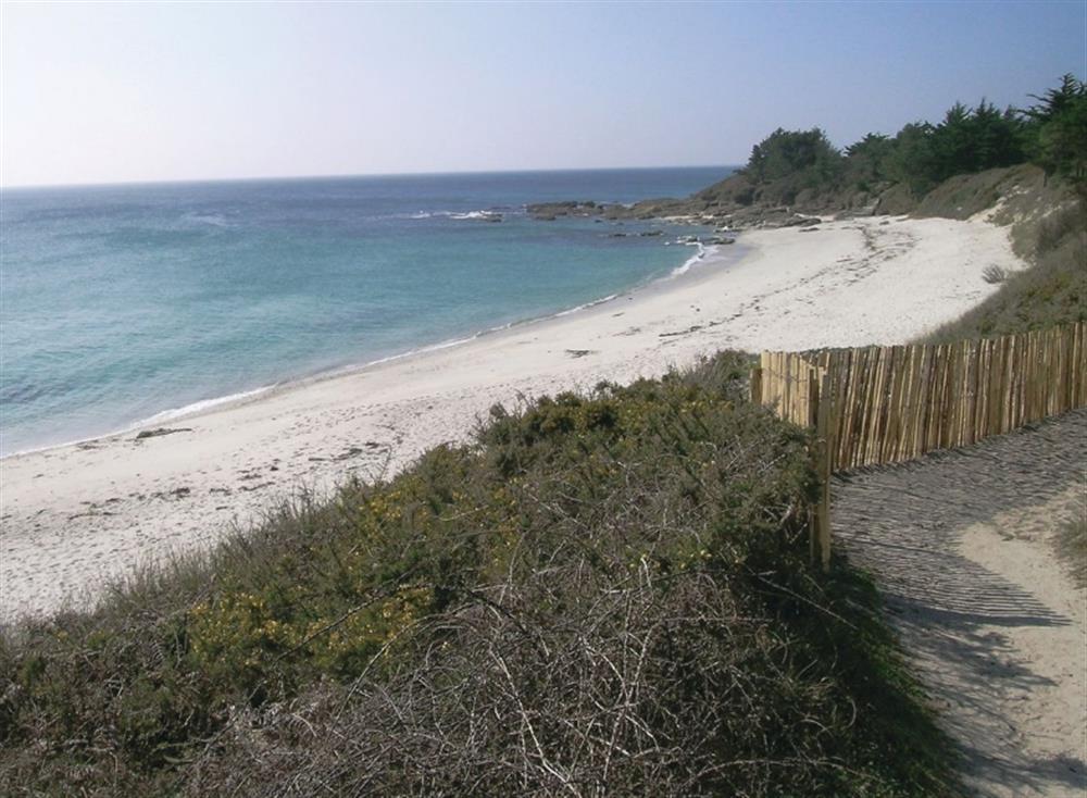 Surrounding area at Pors-Guen in Gouesnac’h, Finistère, France