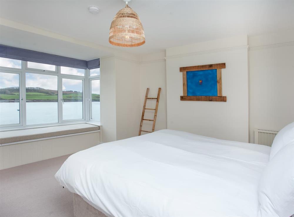 Double bedroom at Port and Starboard in St Mawes, Cornwall
