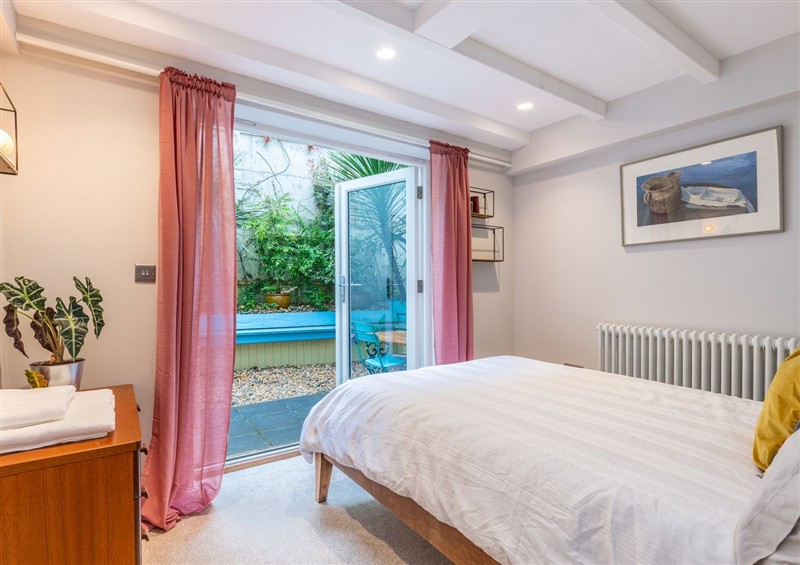 This is a bedroom at Port House 1, Lyme Regis