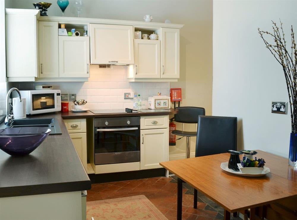 Generous sized�kitchen/dining room at Porters Lodge in Axminster, Devon