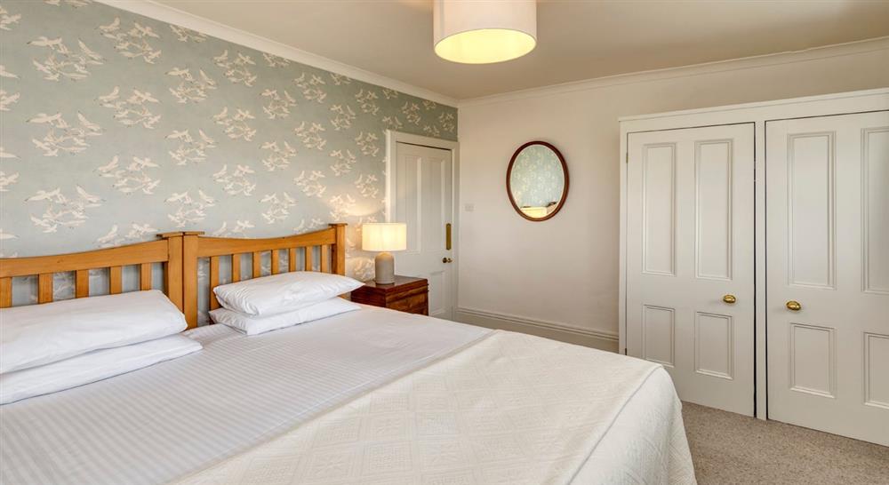 The double bedroom at Porth Mear Cottage in Nr Padstow, Cornwall