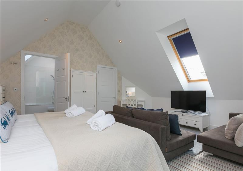 One of the 3 bedrooms at Porthminster Penthouse, St Ives