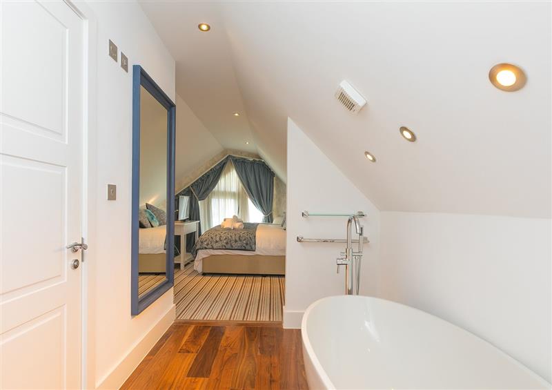 This is the bathroom at Porthminster Penthouse, St Ives