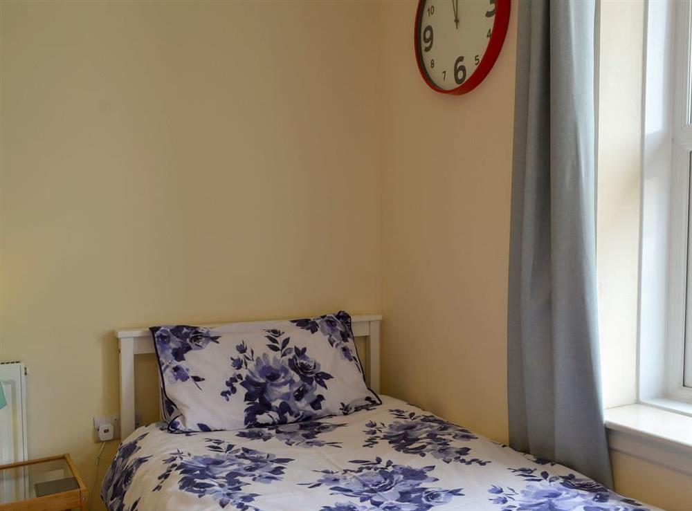 Twin bedroom at Porthole Cottage in Allonby, near Maryport, Cumbria