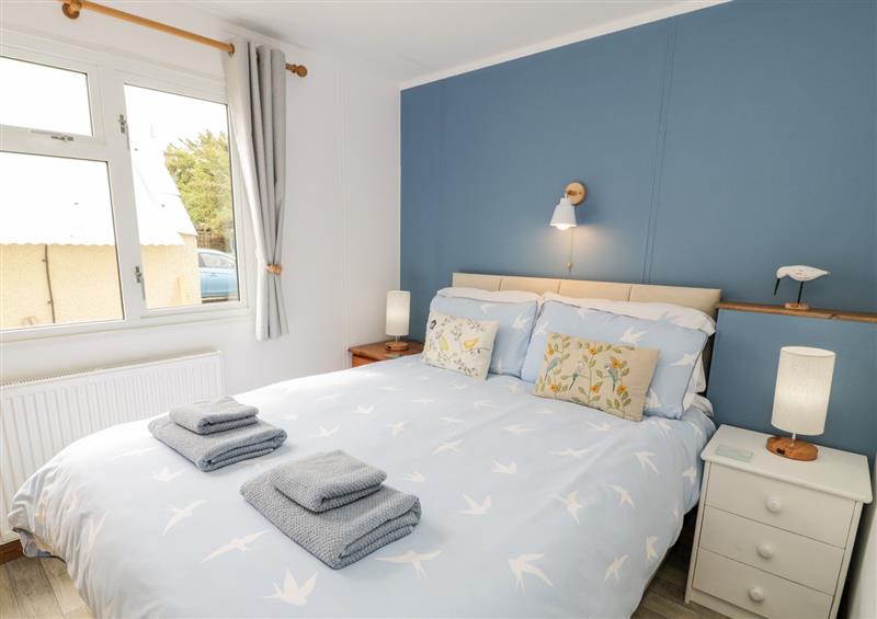 This is a bedroom at Porthwen Lodge, Bull Bay near Cemaes Bay