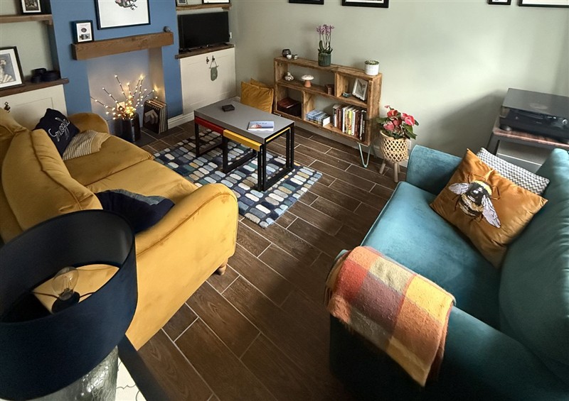 This is the living room at Portknockie Cottage, Portknockie