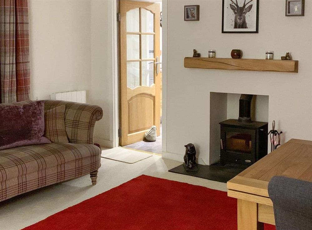 Living room at Portknockie Escape in Cullen, Moray, Banffshire