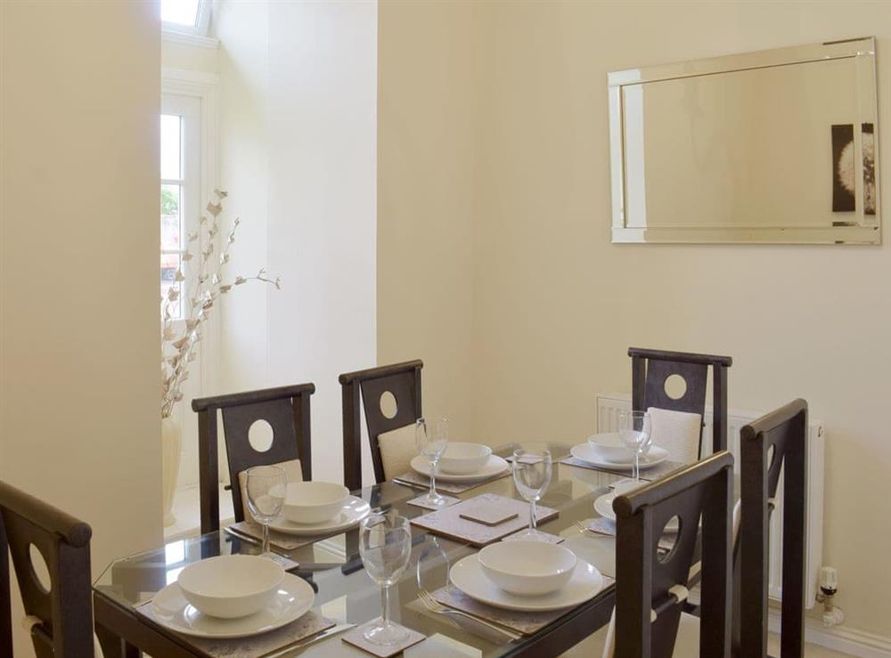 Dining room at Portland Villa in Troon, Ayrshire