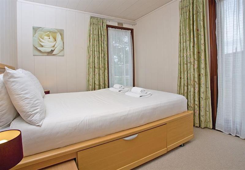 Bedroom in Silver Birch at Portmile Lodges in Devon, South West of England