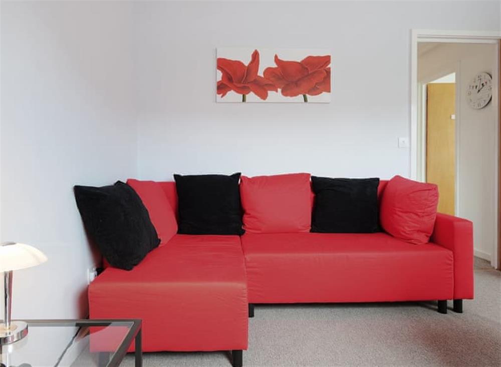 Living area at Porto Seguro in Brixham, Devon