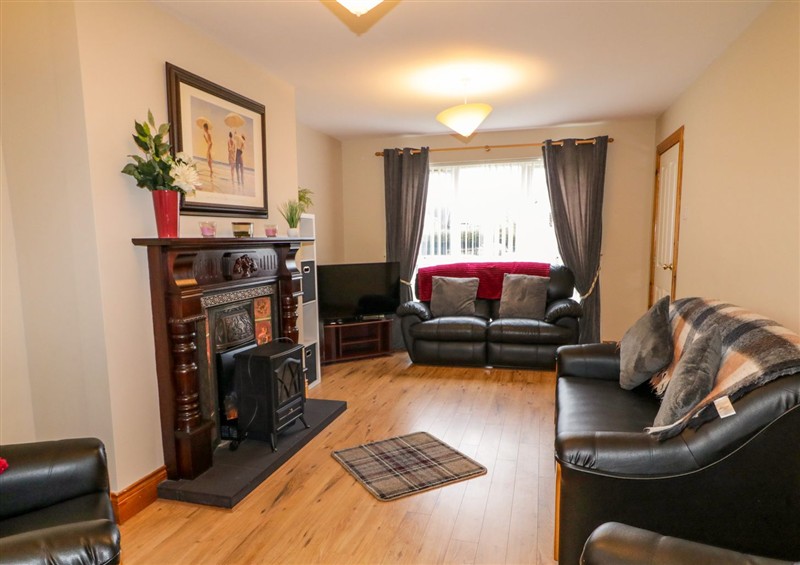 The living area at Portstewarts Home from Home, Portstewart