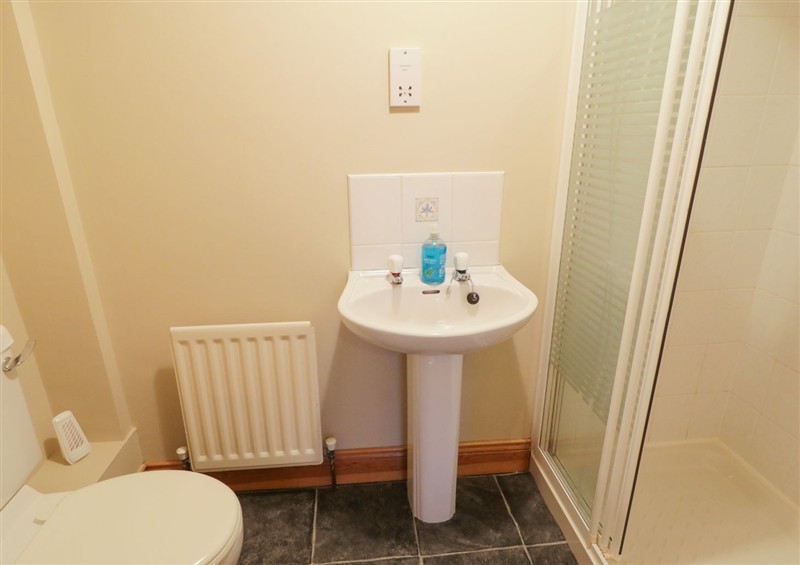 This is the bathroom at Portstewarts Home from Home, Portstewart