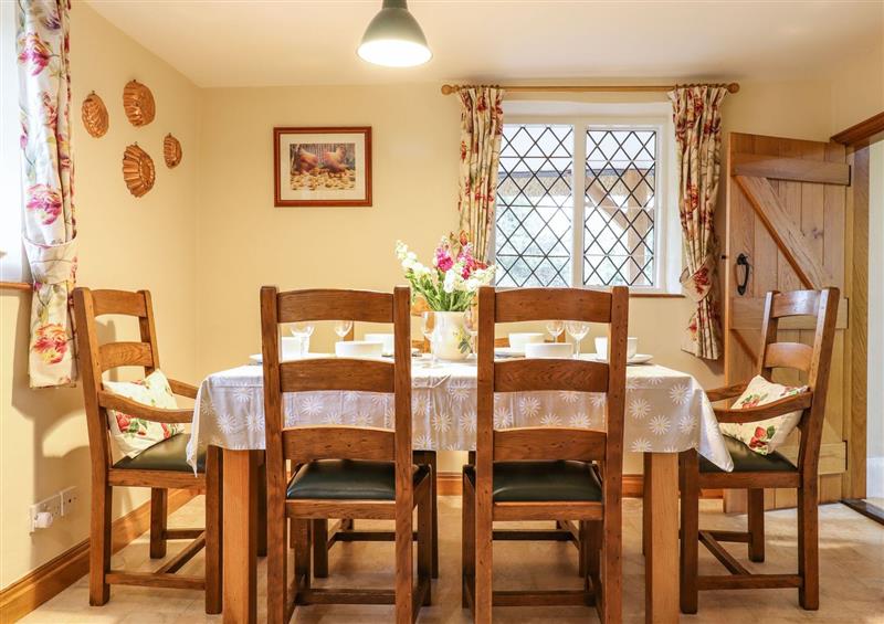Dining room at Posbury Lodge, Venny Tedburn near Crediton