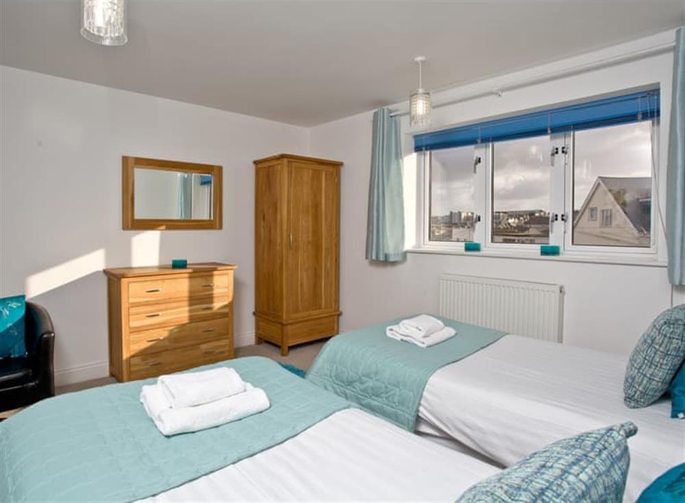 Twin bedroom (photo 4) at Poseidon Penthouse in , Newquay