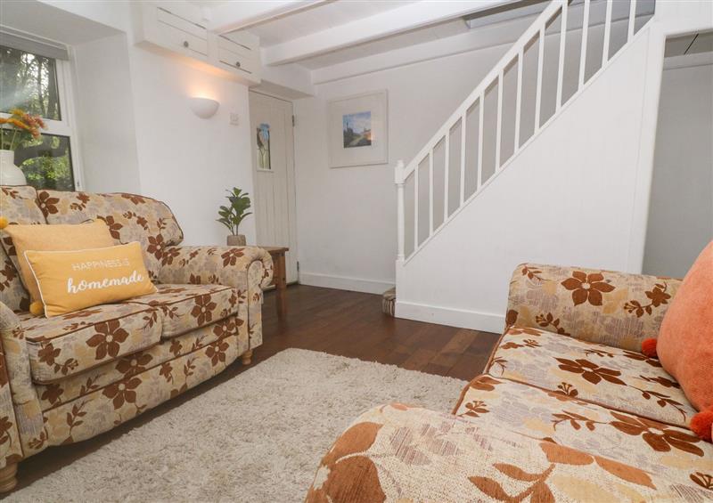 This is the living room at Post Box Cottage, Helston