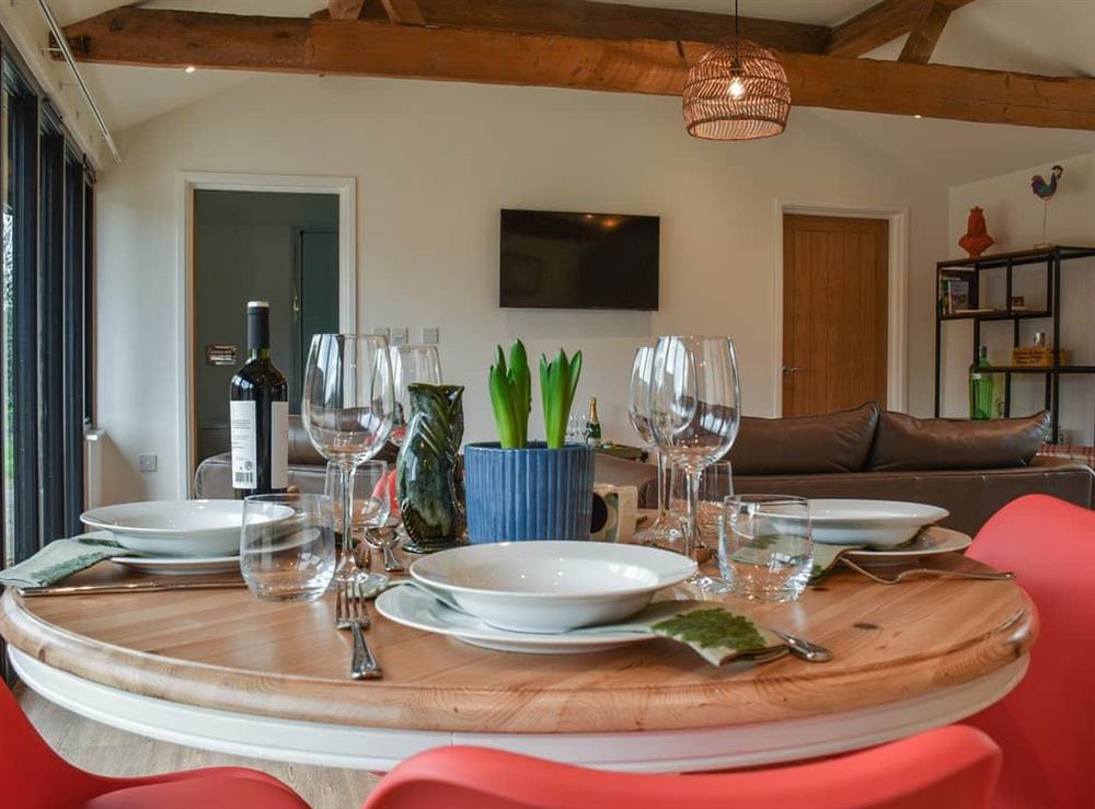 Dining Area at Post Box Lodge in Shimpling, near Diss, Norfolk