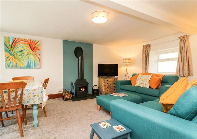 Enjoy the living room at Post Box Retreat, Brayford near South Molton
