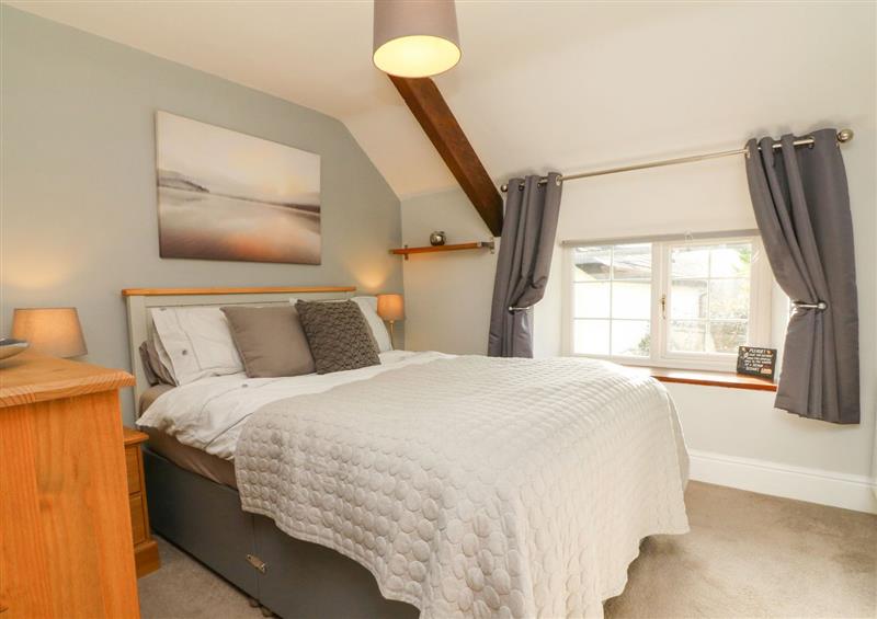 One of the bedrooms at Post Box Retreat, Brayford near South Molton