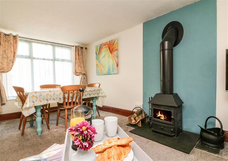 Relax in the living area at Post Box Retreat, Brayford near South Molton
