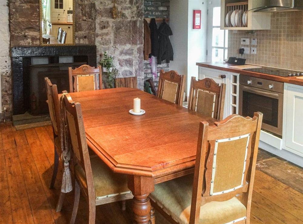 Dining Area at Post Office House in Laurencekirk, Aberdeenshire