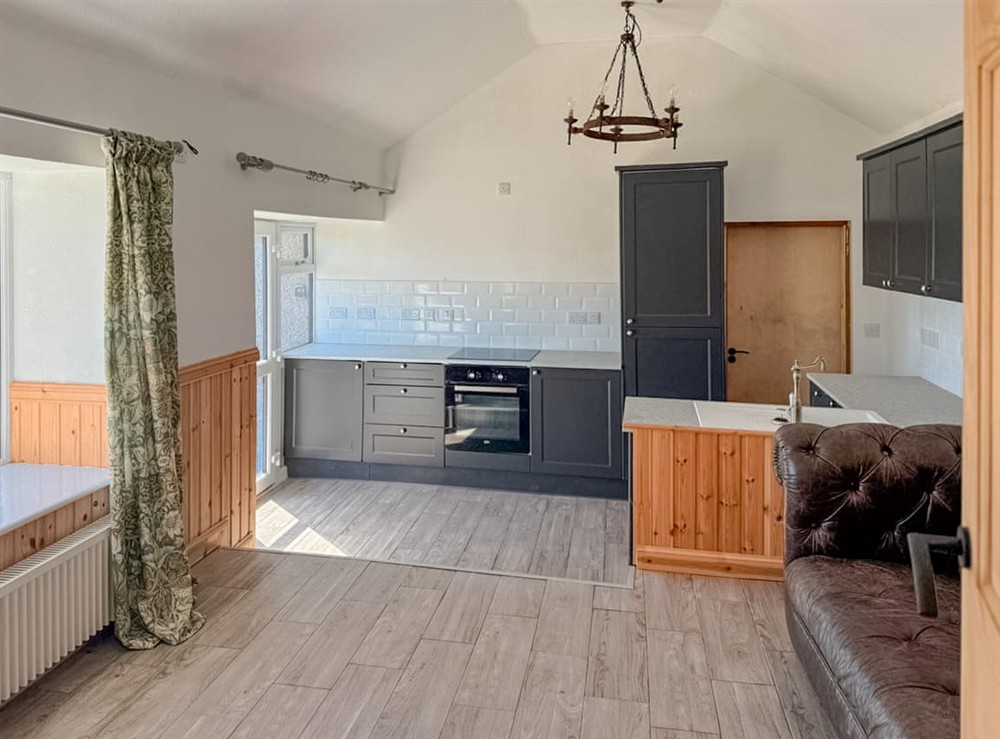 Kitchen area (photo 2) at Post Office Lodge in Finsbay, Isle Of Harris