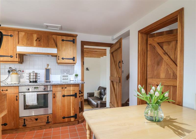 This is the kitchen at Postbox Cottage, Atlow near Ashbourne