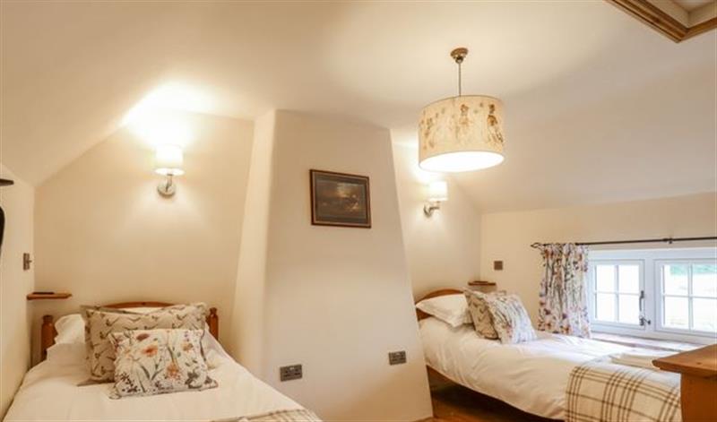 One of the 2 bedrooms at Postbox Cottage, Feltwell
