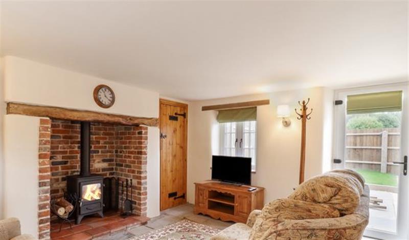 This is the living room at Postbox Cottage, Feltwell