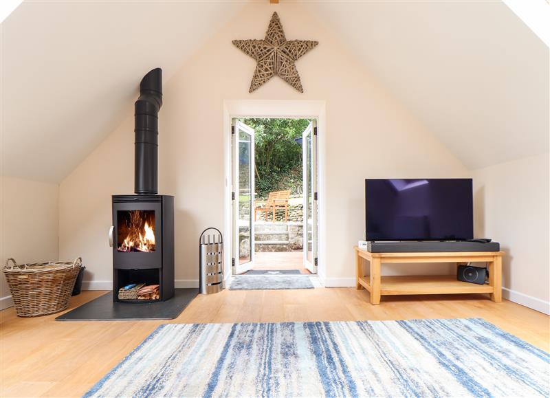 Relax in the living area at Potters Barn, Sithney near Helston